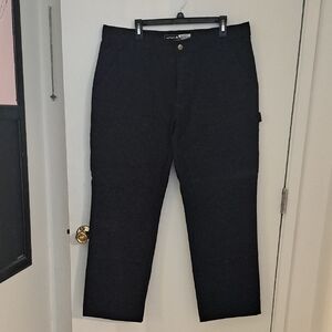 Carhartt Men's Black Double Knee Pants